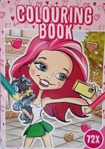 kleurboek Models - Multicolor - Papier - A4
