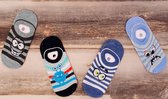 Comfortabele kindersokken sneakersokken multipack 6 paar jongens sokken lente/zomer sokken maat 27-31