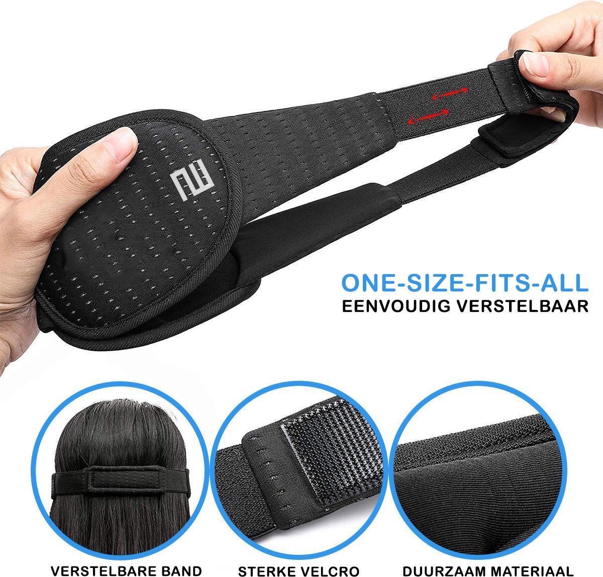 Northwall Luxe Slaapmasker voor Mannen en Vrouwen - 100% Verduisterend - 3D Ergonomisch Traagschuim - Oog Masker met Opbergzakje — afbeelding 4