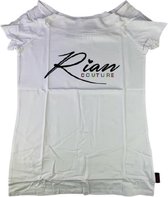 Rian Couture T-shirt - Wit - Dames - Katoen Maat S