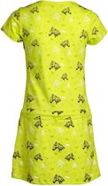 meisjes jurk neon paarden | Maat 92/2Y