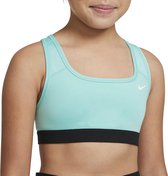 Nike Swoosh Sportbeha - Maat XL - Meisjes - licht blauw - zwart
