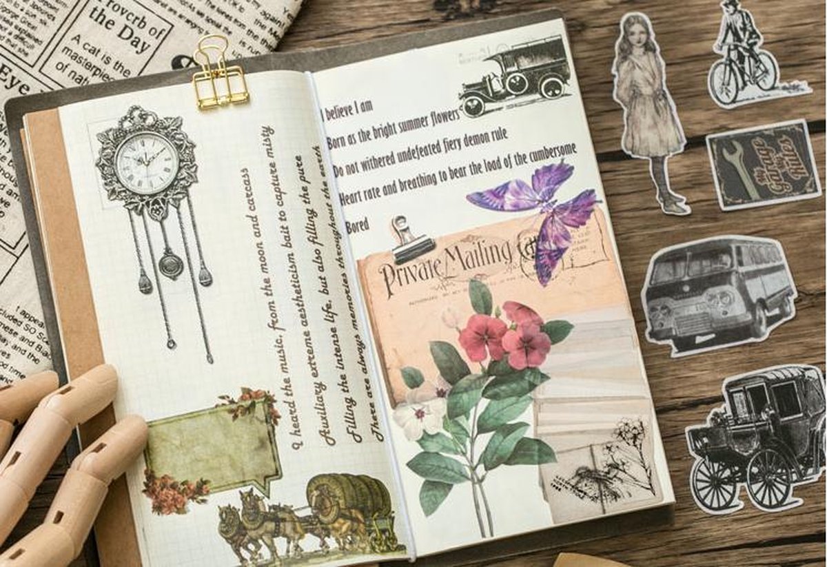 Washi Stickers Thema Bloemen - 60 Stickers - Bloemen En Planten Sticker - Bullet Journal - Stickers Voor Volwassenen - Scrapbooking - Agenda Stickers - Decoratie Sticker Washi Tape — afbeelding 2