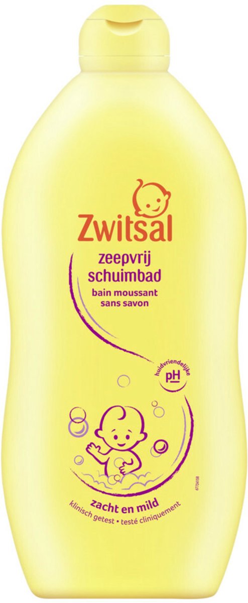 Bol.com 6x Zwitsal Schuimbad 700 ml aanbieding