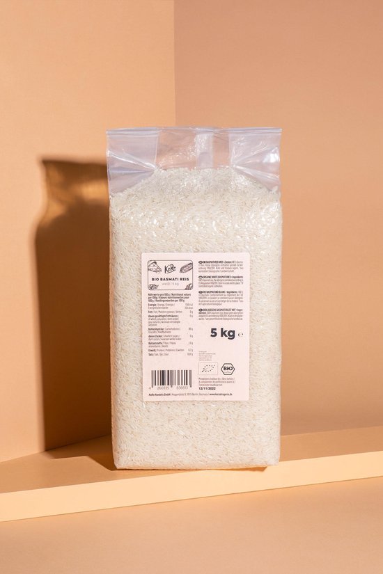 KoRo - Bio witte basmatirijst 5 kg van Koro — afbeelding 3
