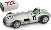 Mercedes W196 #12 S. Moss British GP 1955 Figurine