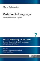 Variation in Language