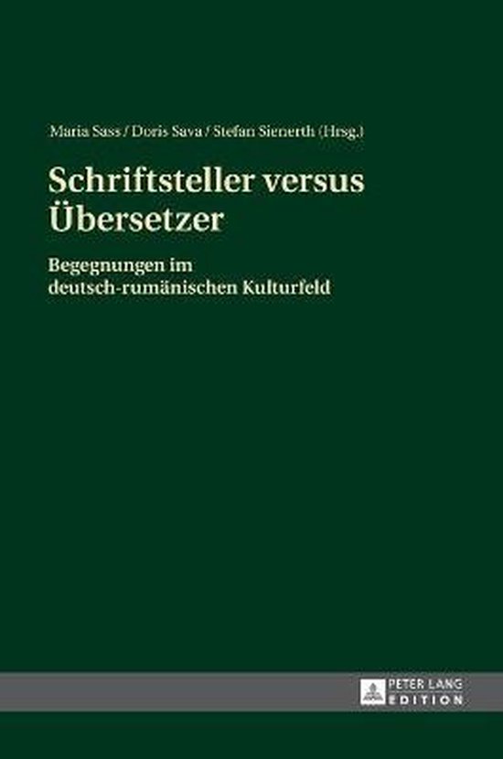 Schriftsteller versus Uebersetzer - cover