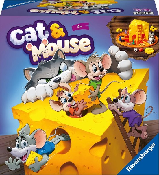capaciteit Jaar helpen Ravensburger Cat & Mouse - Bordspel | bol.com