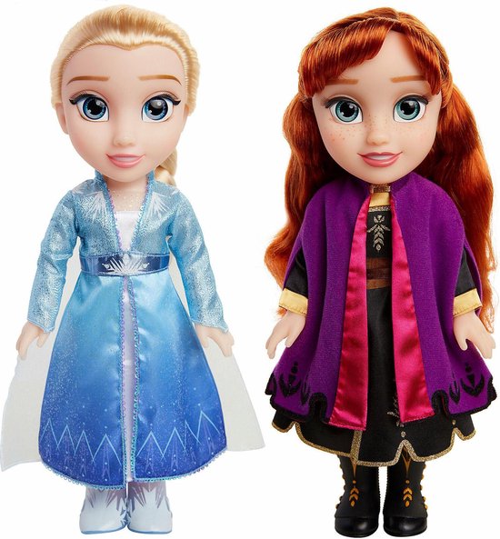 Discriminatie op grond van geslacht Boer Achtervoegsel Disney Frozen 2 - Anna en Elsa poppen met geluid | bol.com