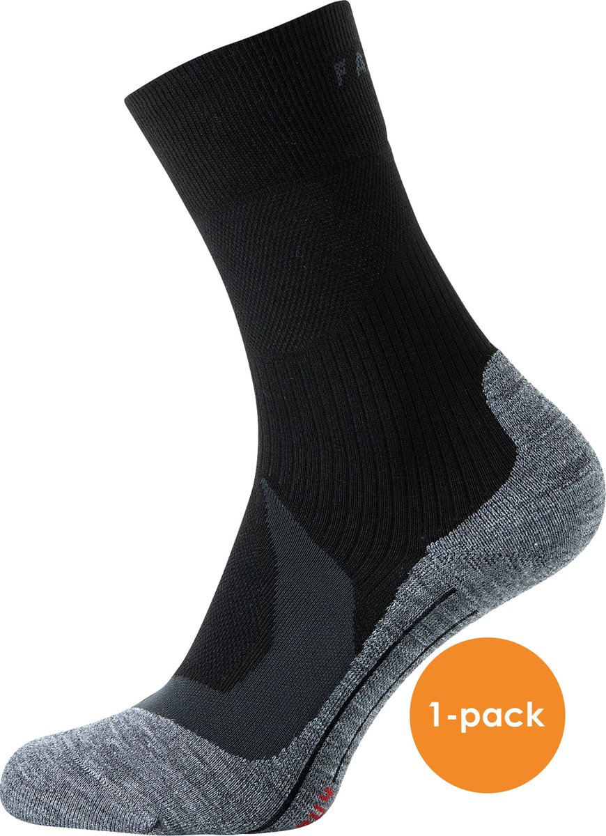 FALKE RU4 Cool Heren Hardloopsokken - Zwart - Maat 44-45