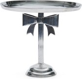Riviera Maison Taartplateau Etagere - Classic Bow Cake Stand L - Zilver