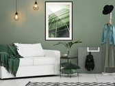 Artgeist - Schilderij - Steel And Glass (green) - Multicolor - 30 X 45 Cm