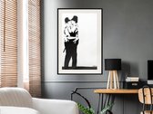 Poster - Banksy: Kissing Coppers II-40x60