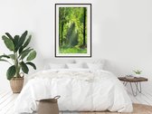 Artgeist - Schilderij - Forest Path - Multicolor - 20 X 30 Cm
