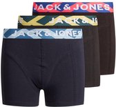 Jack & Jones George Onderbroek - Jongens - zwart - geel - navy