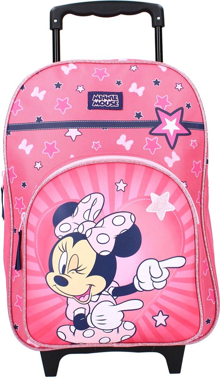 Minnie & Mickey Mouse - Rugzaktrolley - Trolley rugzak - Minnie Mouse - Choose To Shine - 17 L