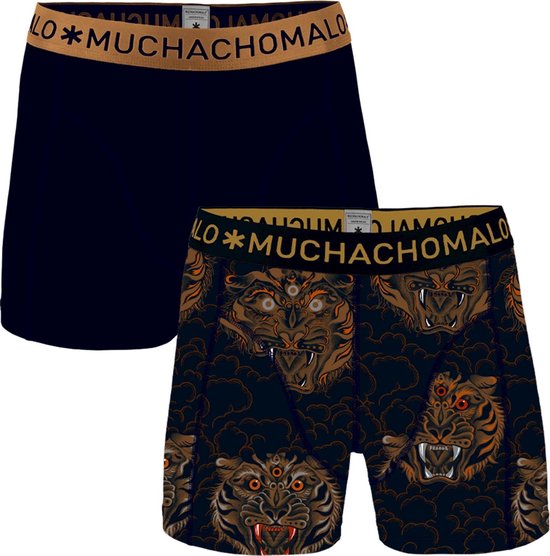Muchachomalo Boxershort Third Eye 2-pack- Jongen Ondergoed -Goedkope  boxershort merk... | bol.com