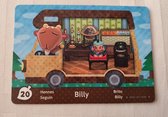 Amiibo animal crossing new horizons buskaarten serie 5 first prints Billy 20