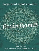 Brain Games - Large Print Sudoku