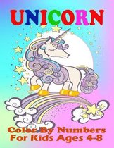 Unicorn Color By Numbers For Kids Ages 4-8