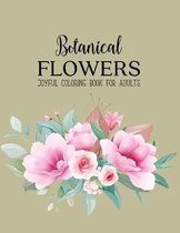 Botanical Flowers Coloring Book