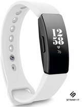 Bracelet en silicone Strap-it® Fitbit Inspire - blanc - Dimensions: Taille S