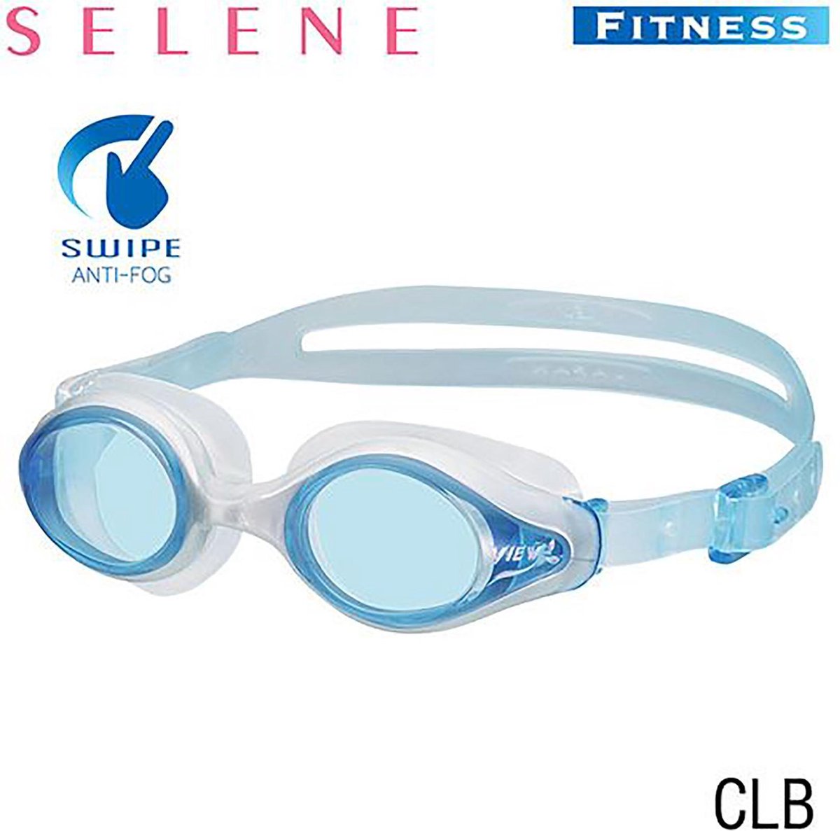 VIEW Selene Fitness zwembril met SWIPE technologie V820ASA-CLB