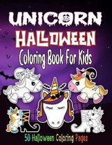Halloween Unicorn Coloring Book for Kids