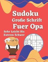 Sudoku Grosse Schrift Fuer Opa - Sehr Leicht Bis Extrem Schwer