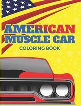 American Muscle Car Coloring Book