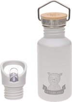 Lässig fles voor kinderen van roestvrijstaal Adventure grey