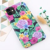 Apple iPhone 11 Hoesje - Mobigear - Design Serie - TPU Backcover - Flowers - Hoesje Geschikt Voor Apple iPhone 11