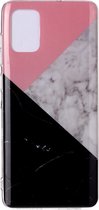 Samsung Galaxy A71 Hoesje - Mobigear - Marble Serie - TPU Backcover - Tricolor - Hoesje Geschikt Voor Samsung Galaxy A71