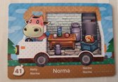 Amiibo animal crossing new horizons buskaarten serie 5 first prints Norma 41