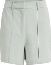 VILA VININOS HW TAILORED SHORTS Desert Sage Dames Short - Maat 38