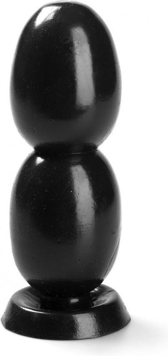 Goedkoopste XXLTOYS - Cutie - XXL Plug - Inbrenglengte 16 X 5.5 cm - Black - Uniek design Buttplug - Stevige Anaal plug - Made in Europe