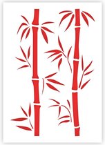 QBIX Bamboo Sjabloon - A4 Formaat - Kunststof - Stencil
