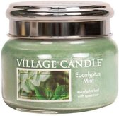 Village Candle Geurkaars Eucalyptus Mint 9,5 Cm Wax Groen