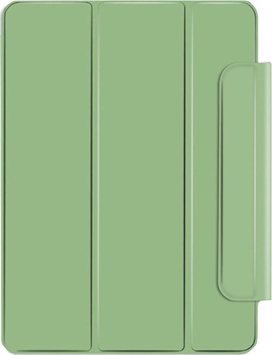 Shop4 - iPad Pro 11 (2021) Hoes - Magnetische Smart Cover Groen