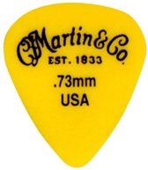 Martin Delrin standard pick 6-Pack 0.73 mm plectrum