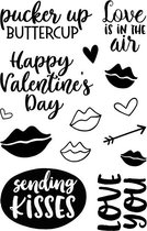 Pucker Up! Clear Stamps (JD034) (DISCONTINUED)