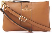 dR Amsterdam Schoudertas / Clutch - Mint - Camel
