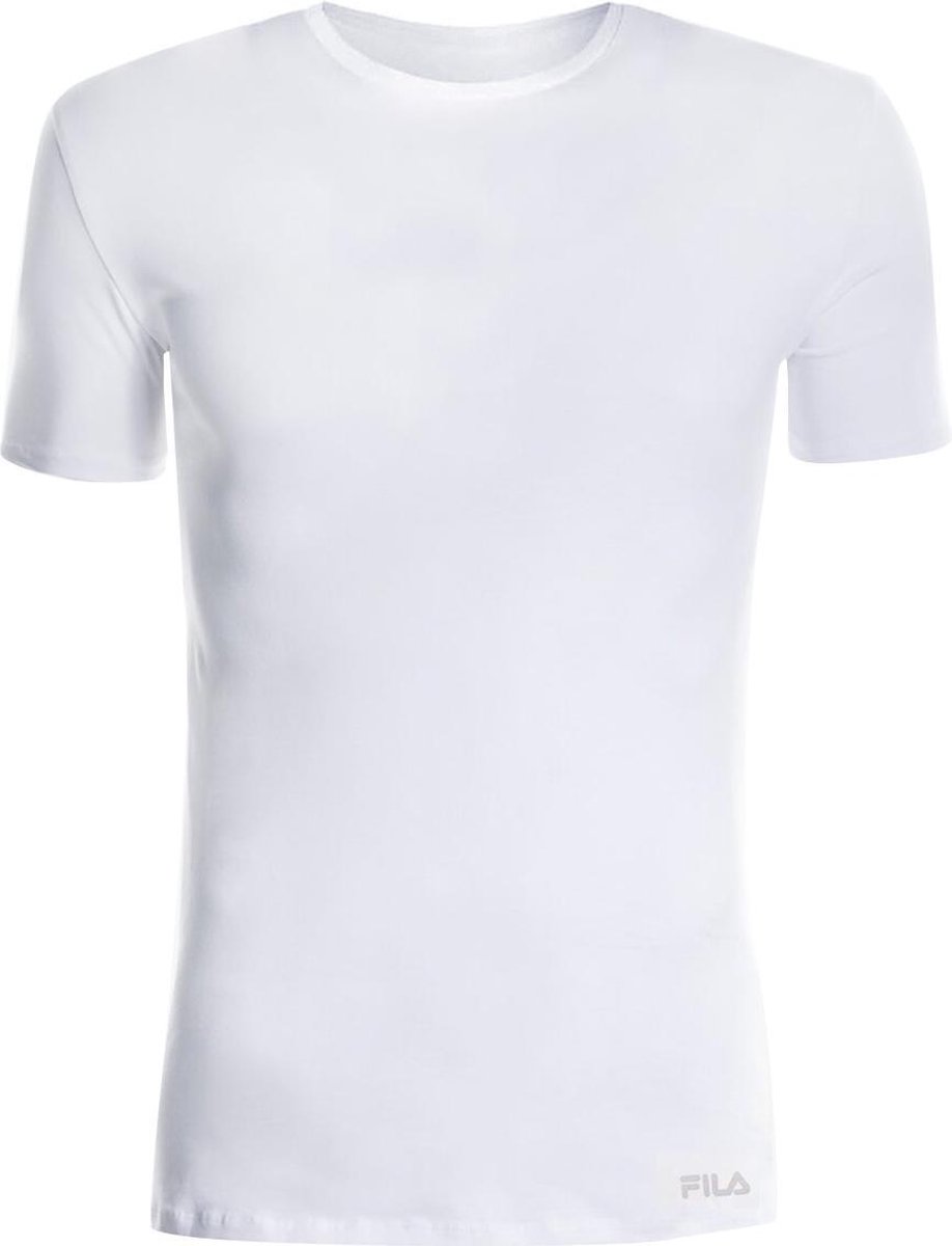 Fila - Undershirt Round Neck - Wit Ondershirt - L - Wit
