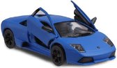 Kinsmart Sportwagen Lamborghini Veneno 1:36 Die-cast Blauw