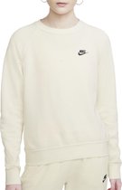 Nike Sportswear Essential Trui - Vrouwen - lichtgeel - zwart
