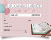 Djoez diploma voor meisjes