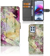 Coque Photo Motorola Moto G100 Coque Téléphone Lettre Peinture