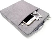 DrPhone S05 Tablet / Laptop Beschermhoes - Cover tot 11 / 12 inch – Sleeve met handvat - Grijs