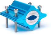 KIMO DIRECT Waterontharder met 6 Teststrips - Waterontharder - Huishouden tot 30 personen - Waterfilter - 12800 Gauss - Blauw